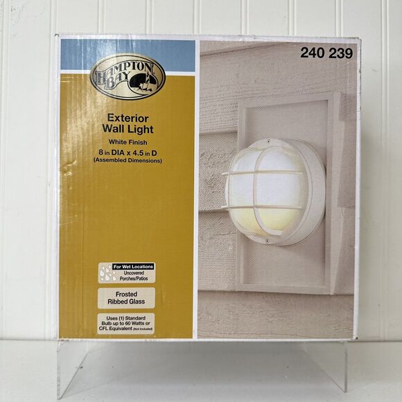 Minispotlight.com 12v 8” Round Caged Light Warm White Haunted House Escape Room - Picture 8 of 10